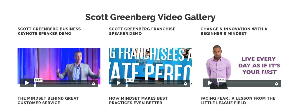 Scott Greenberg Motivational Speaker Video