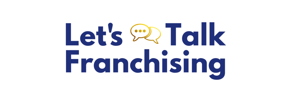 Let's talk franchising logo
